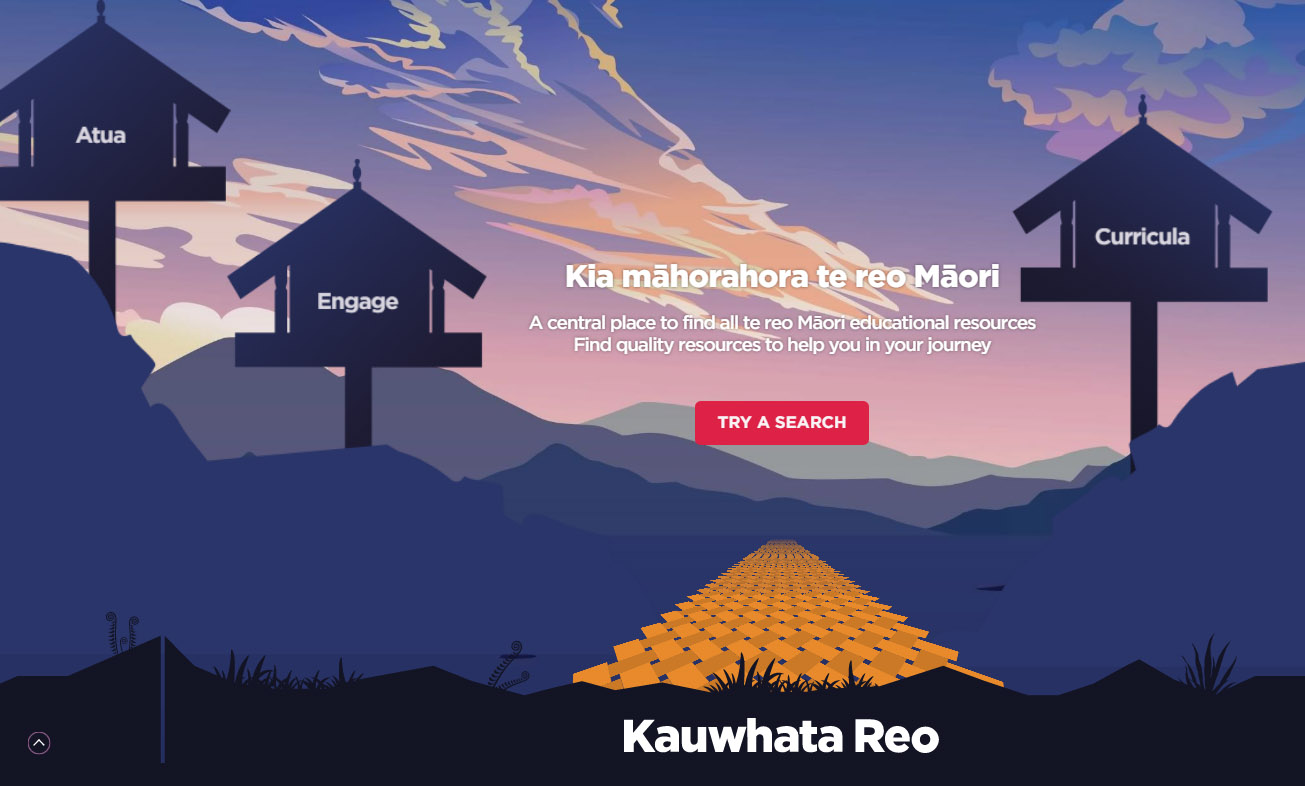 Kauwhata Reo - available in te reo Māori or English